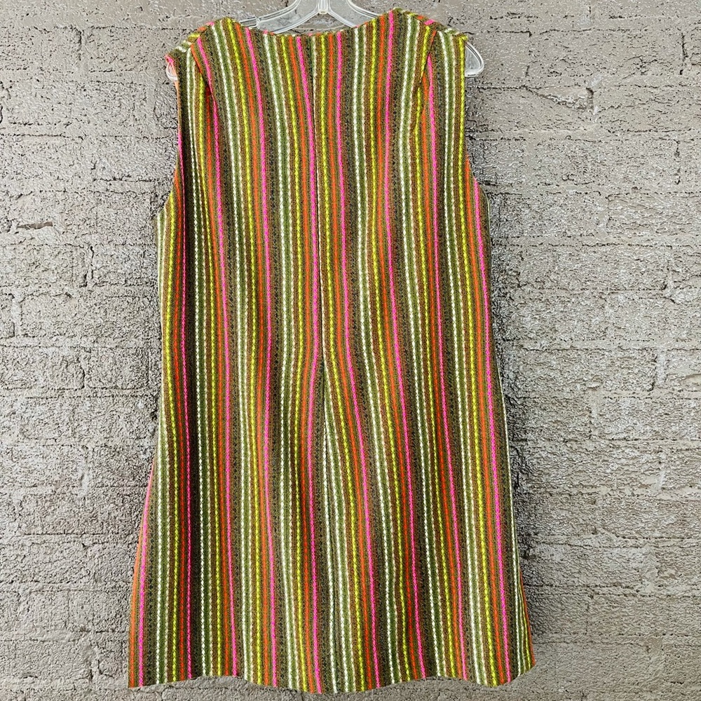 Handmade Vintage 70’s Sleeveless Tunic Dress - Picture 9 of 10